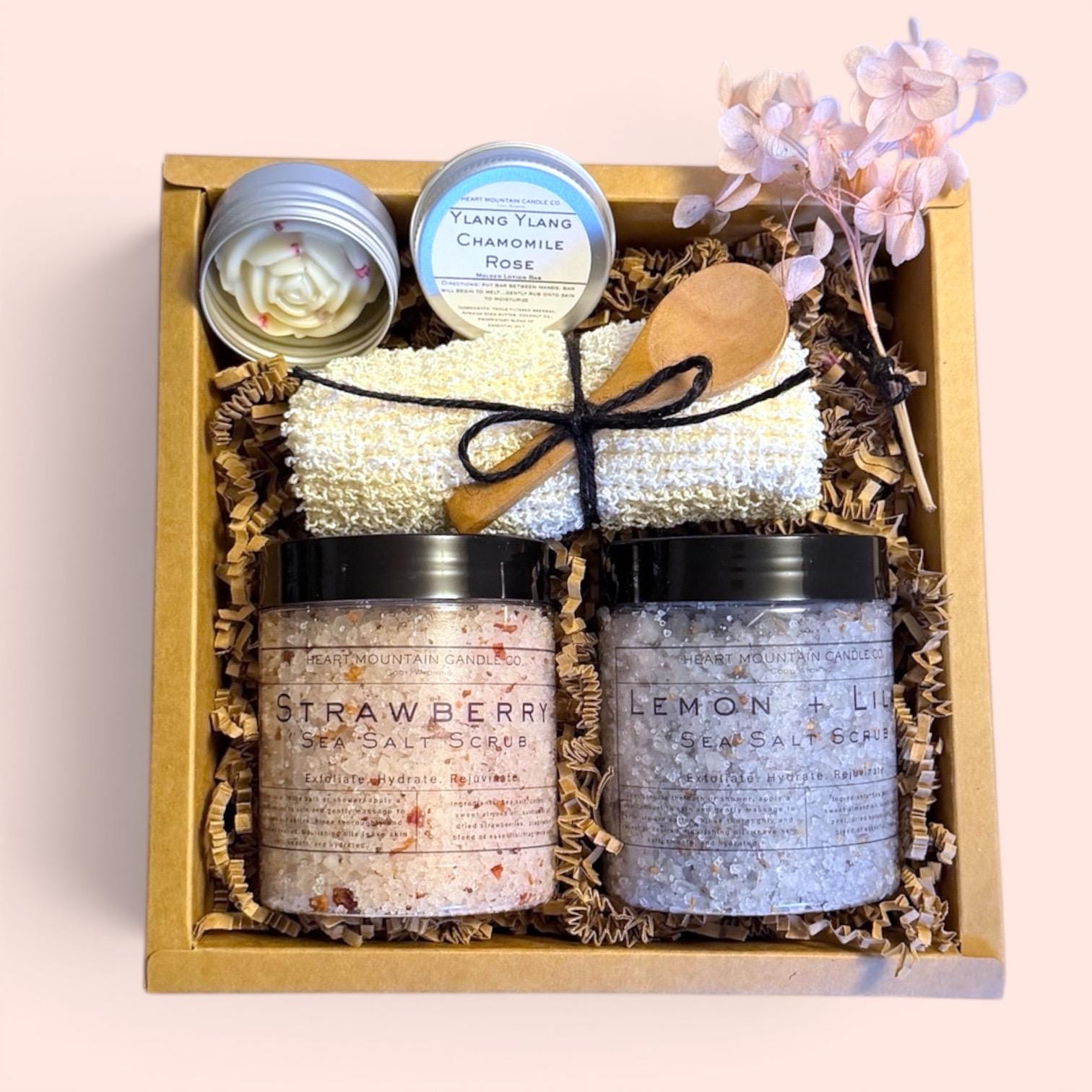 Spa Gift Set | Bath And Body – Heart Mountain Candle Co