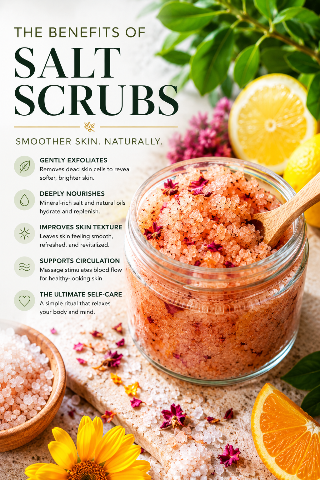 The Benefits of Salt Scrubs: Why This Simple Ritual Belongs in Your Skincare Routine