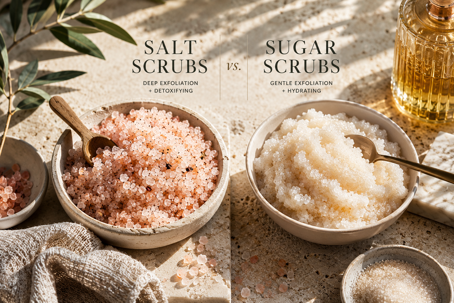 Salt Scrubs vs. Sugar Scrubs: Which Is Better for Your Skin?