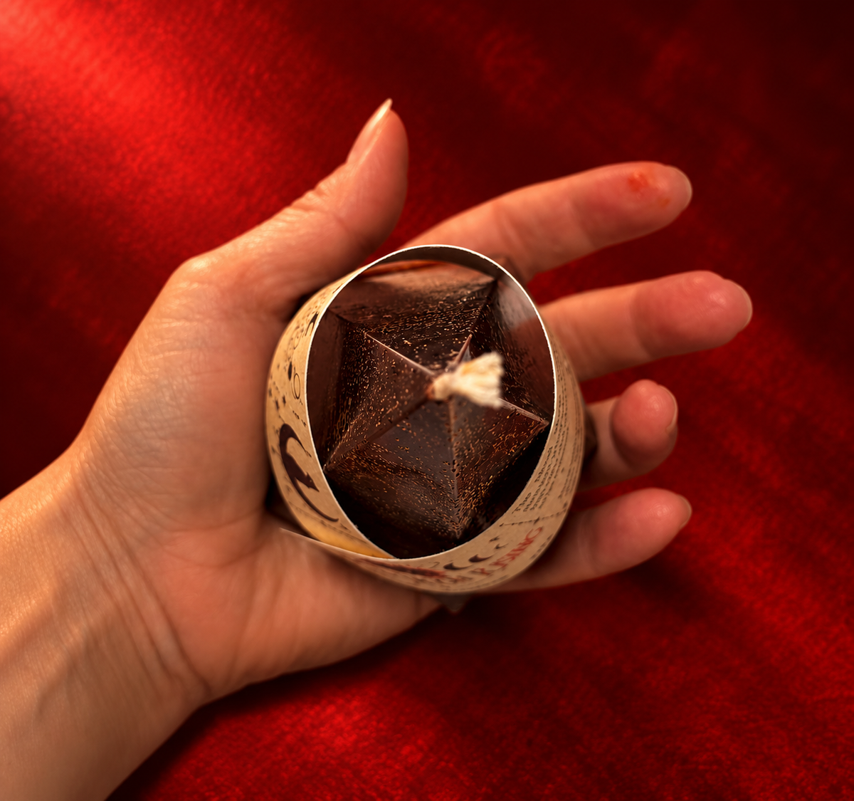 Blood Moon Rising Candle