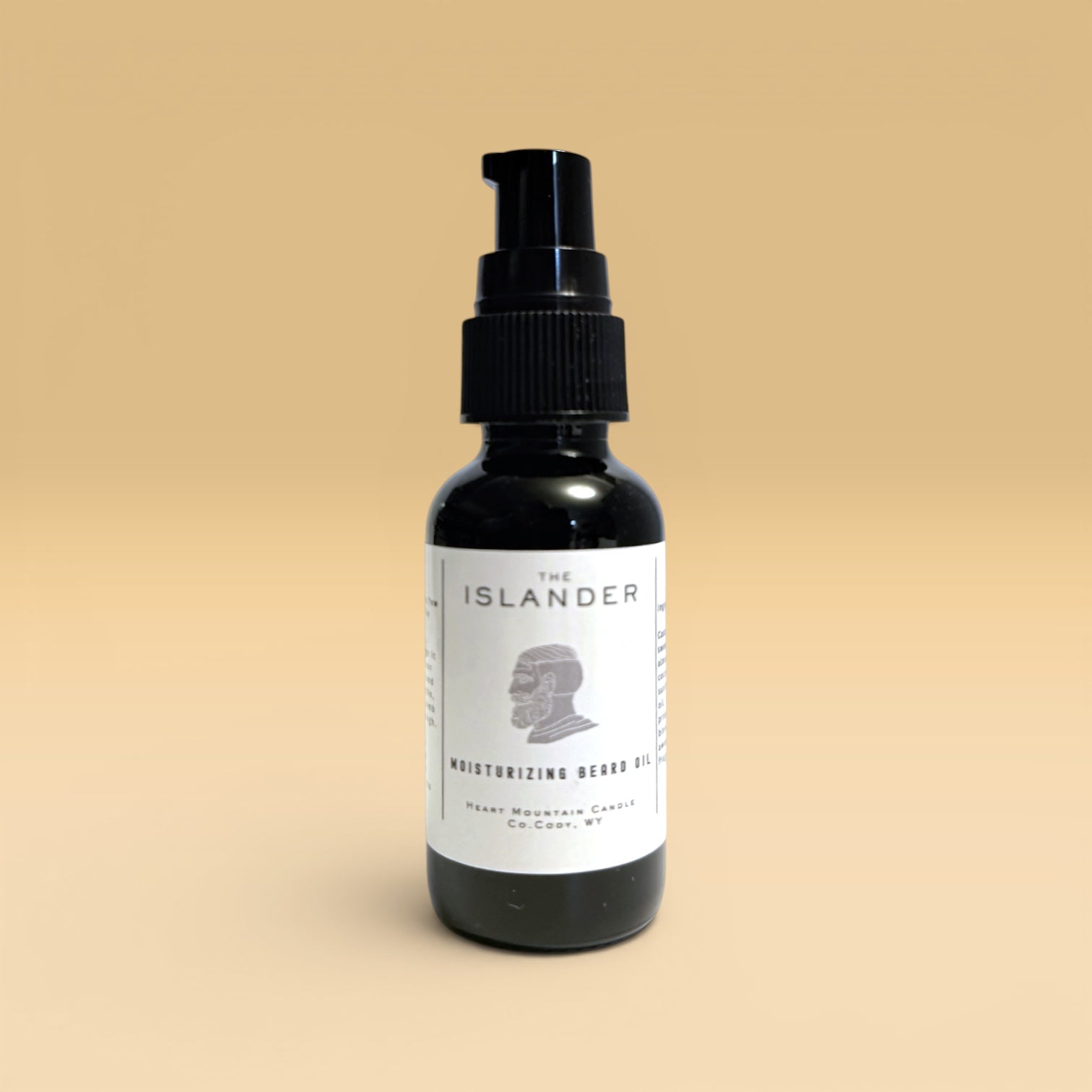 luxury beard oil for men with warm tropical scent handcrafted beard and mustache oil inspired by coconut citrus vanilla and soft coastal air masculine grooming gift for him premium beard conditioner oil designed to soften coarse beard hair reduce itch and hydrate dry skin Fathers Day gift Christmas stocking stuffer birthday gift anniversary gift Valentines Day gift gift for husband boyfriend gift mens self-care gift tropical masculine grooming amber glass bottle