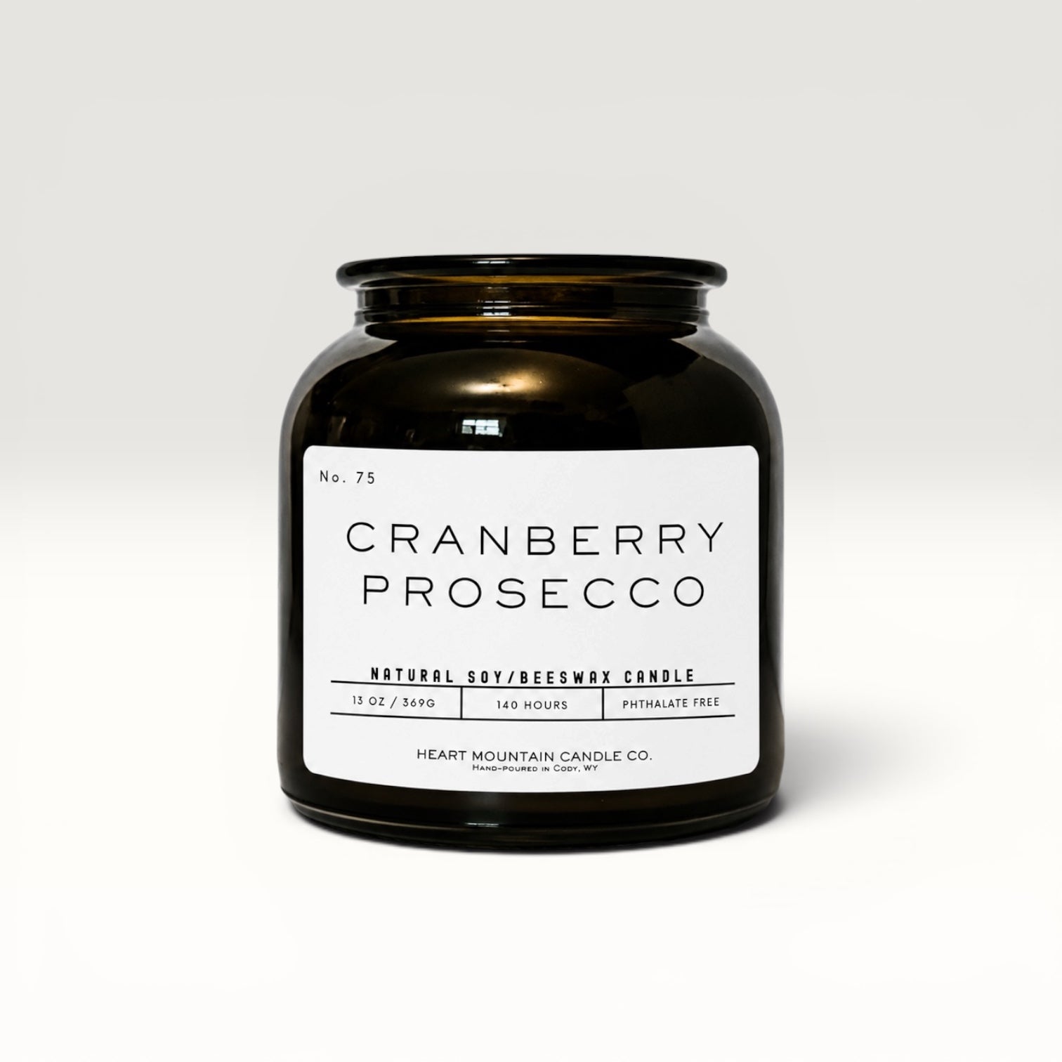 The Cranberry Prosecco Candle