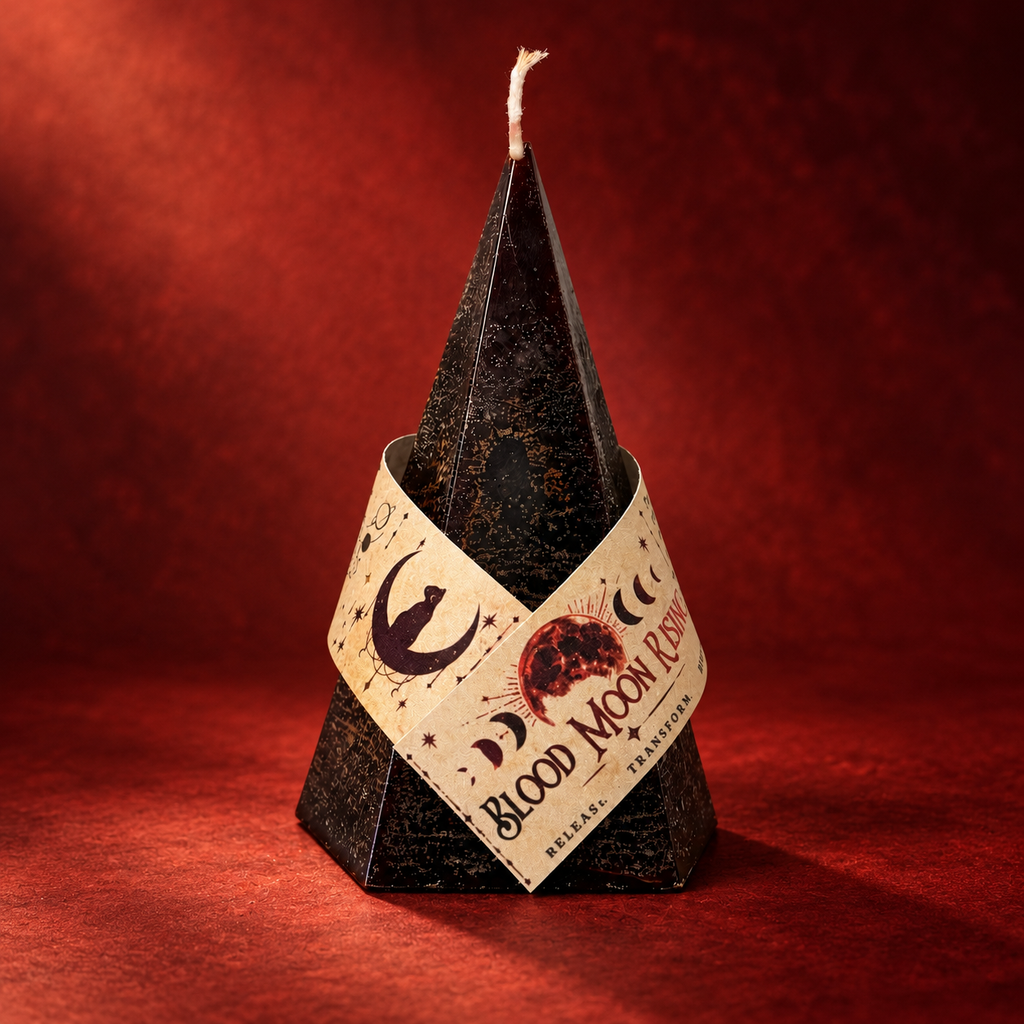 Blood Moon Rising Candle