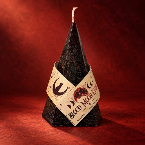 Blood Moon Rising Candle