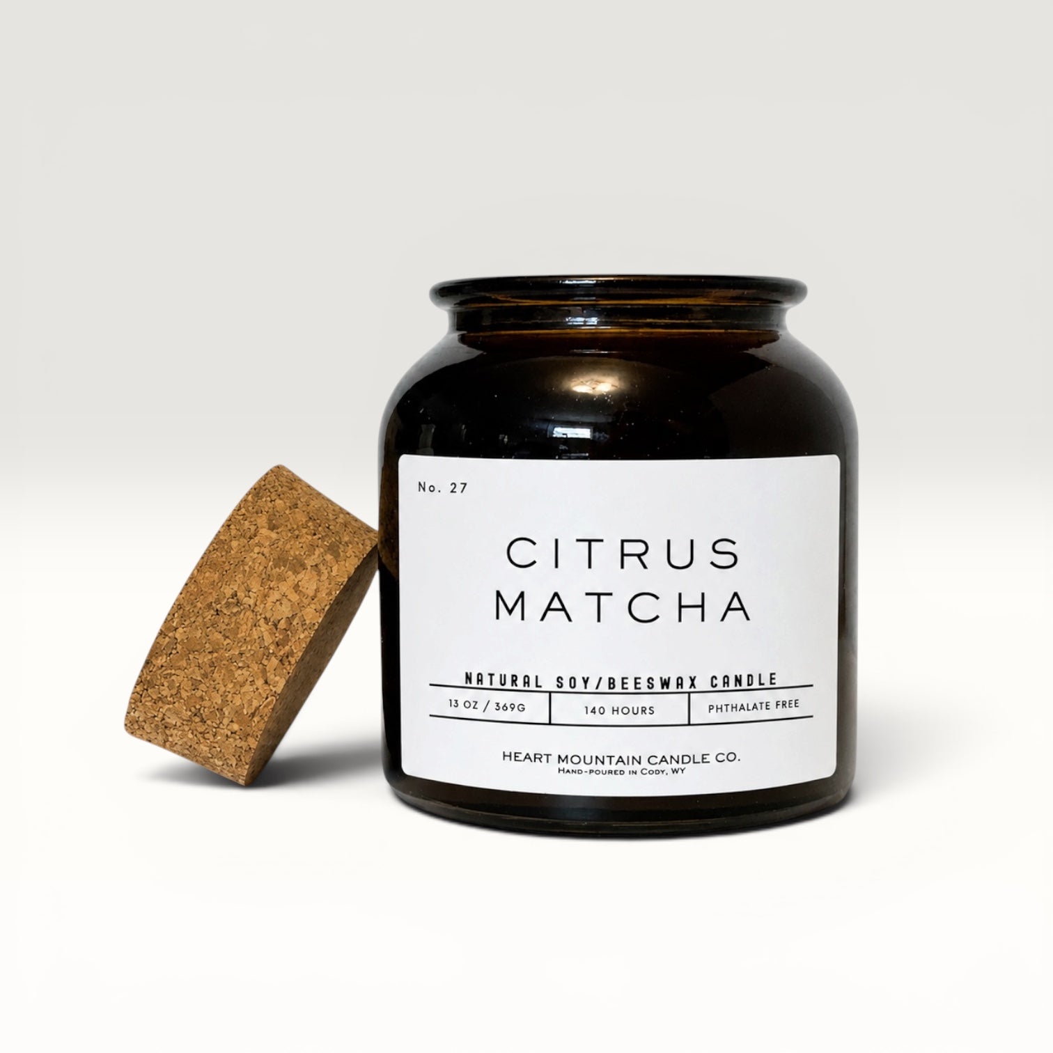 The Citrus Matcha Candle