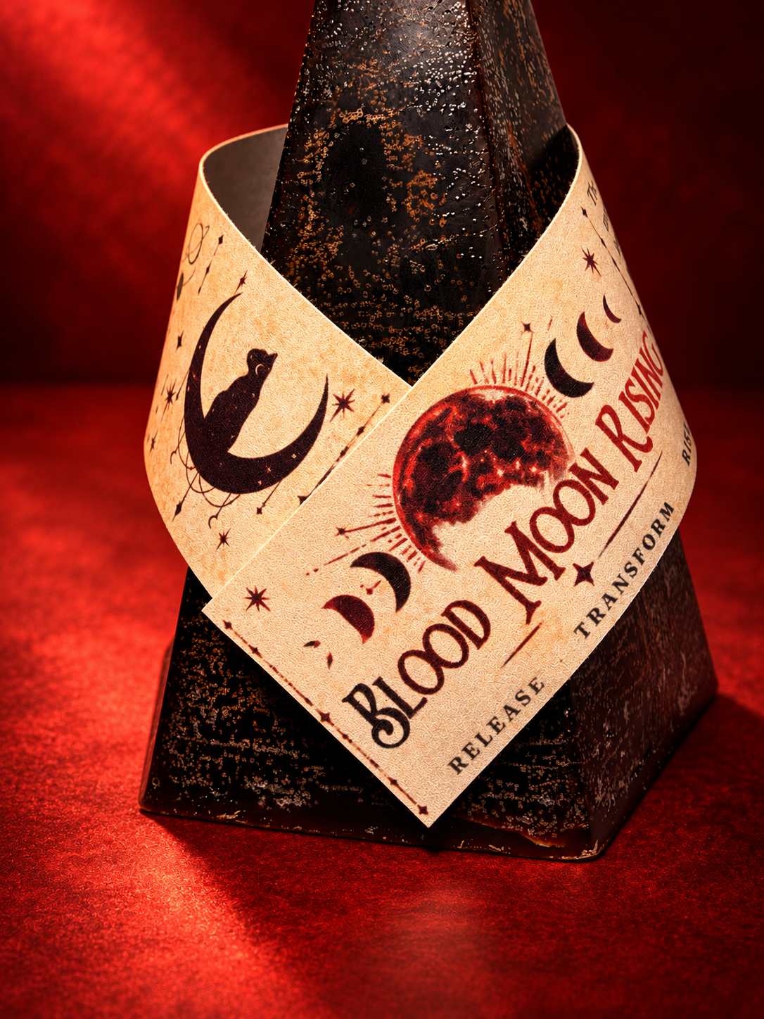 Blood Moon Rising Candle