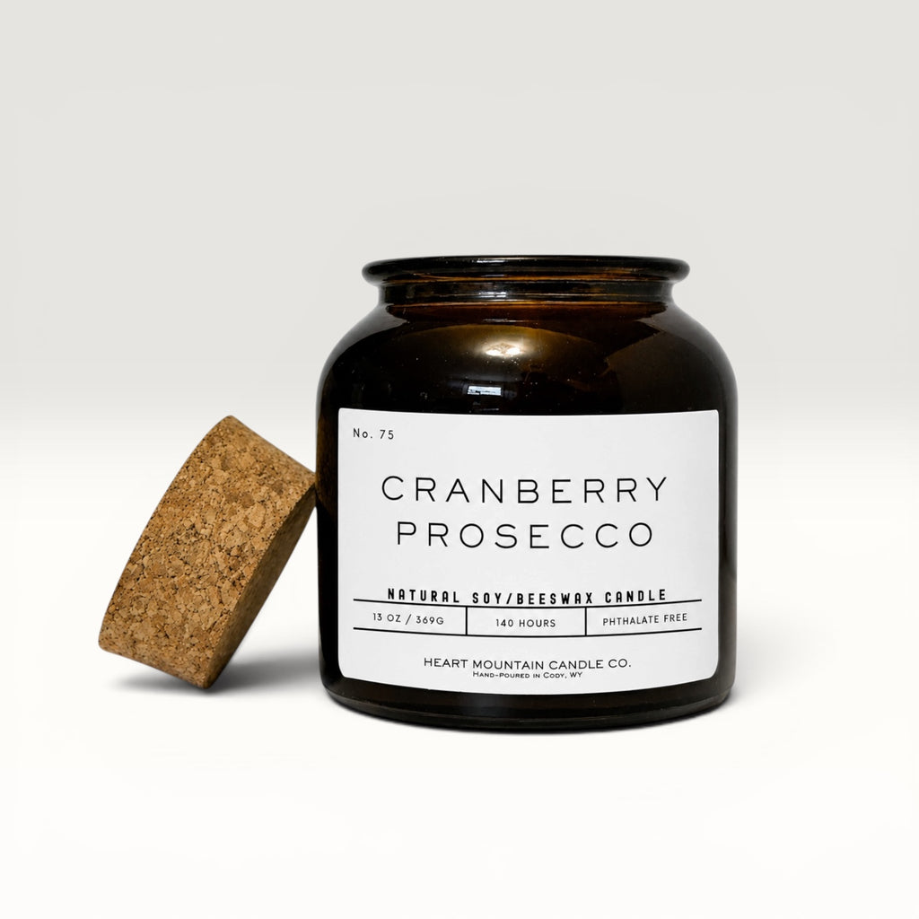 The Cranberry Prosecco Candle