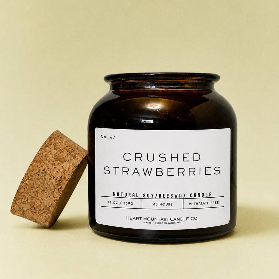 The Crushed Strawberries Candle