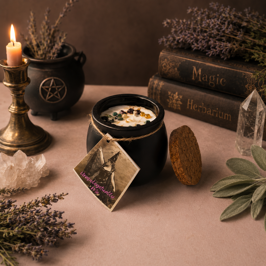 Unapologetically Me Cauldron Candle