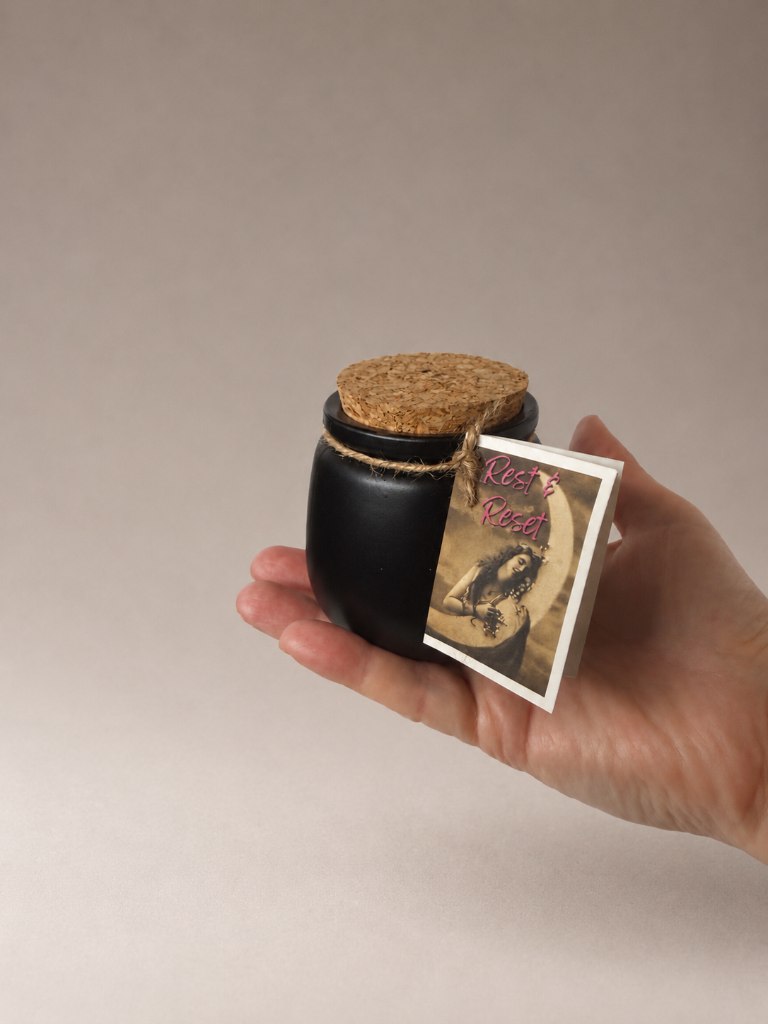 Rest & Reset Cauldron Candle