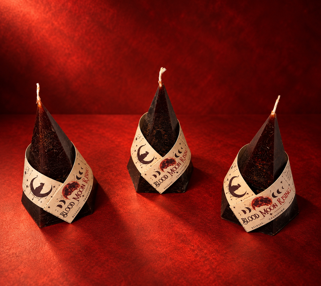 Blood Moon Rising Candle