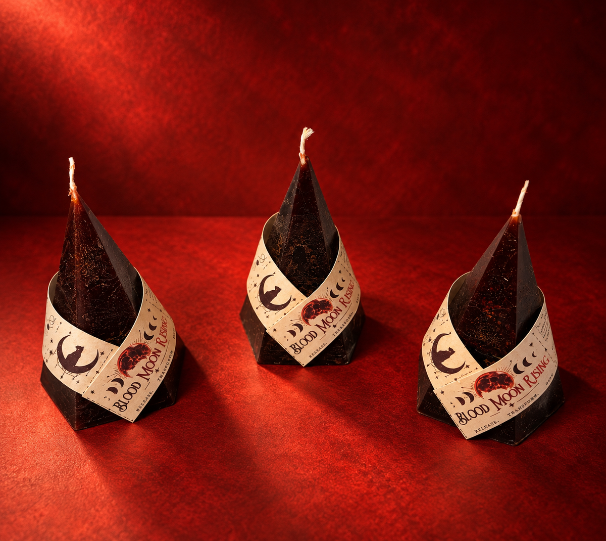 Blood Moon Rising Candle