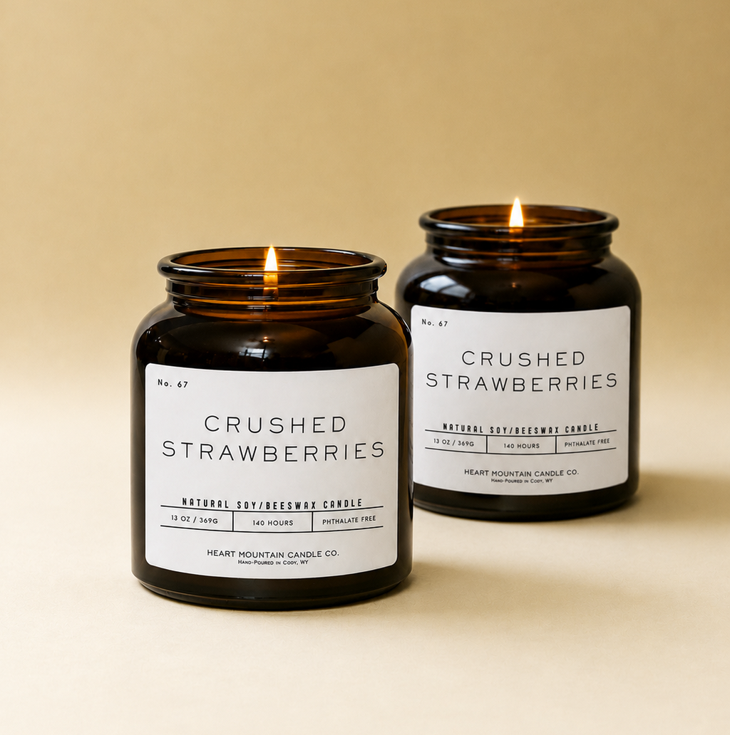 The Crushed Strawberries Candle
