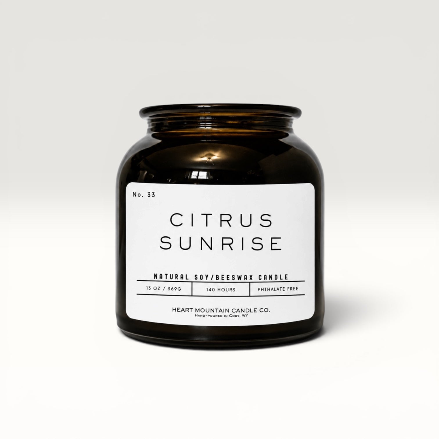 The Citrus Sunrise Candle