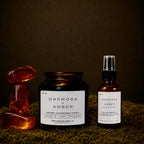 Oakmoss + Amber — Earthy Sophisticated Candle Collection