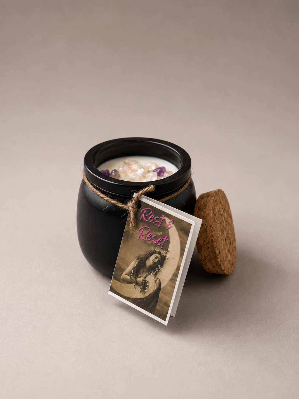 Rest & Reset Cauldron Candle