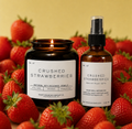 Crushed Strawberries — Strawberries & Cream Candle Collection