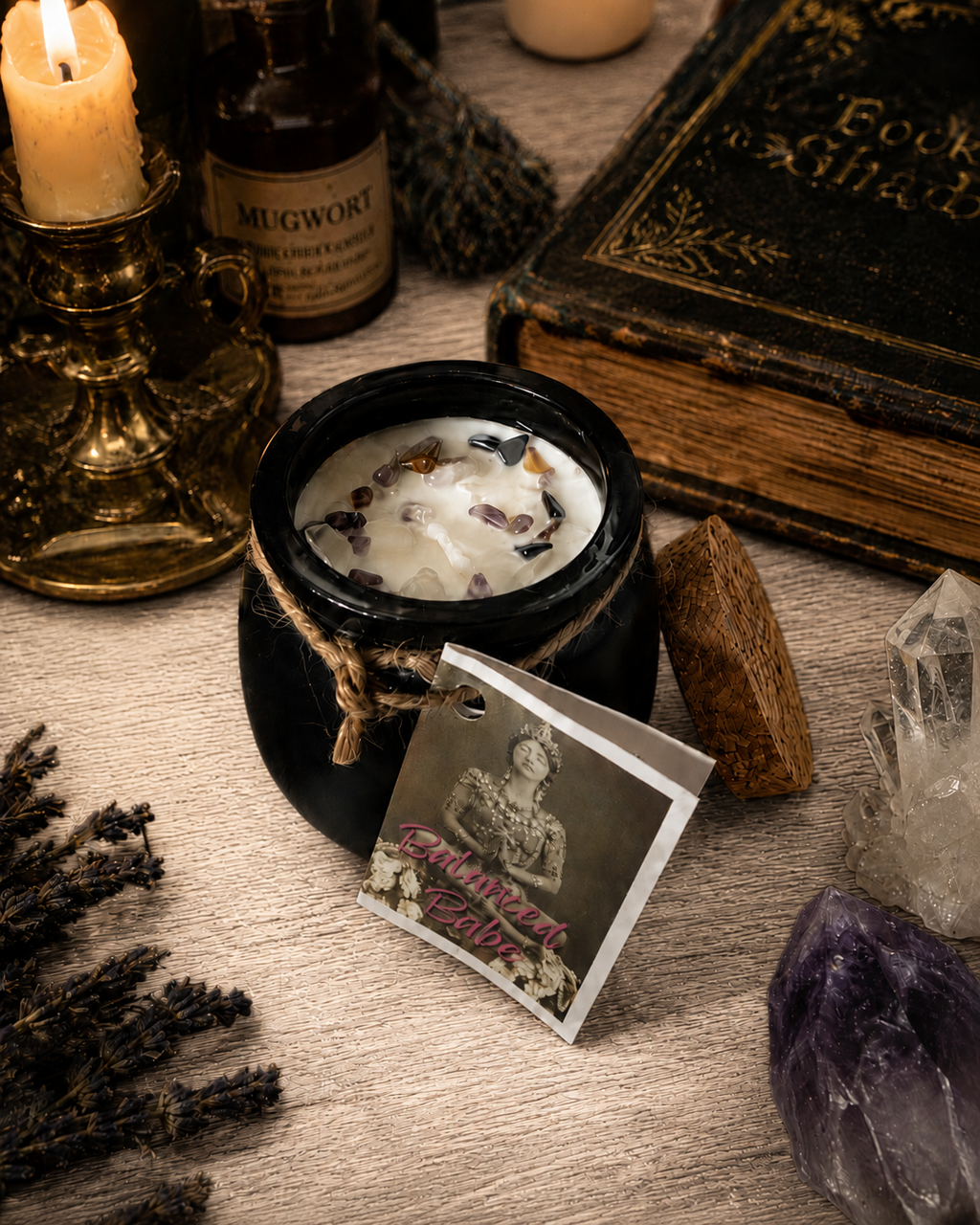 Balanced Babe Cauldron Candle