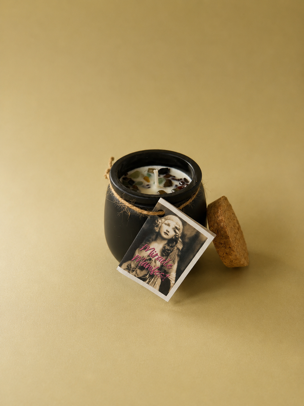 Miracle Manifest Cauldron Candle