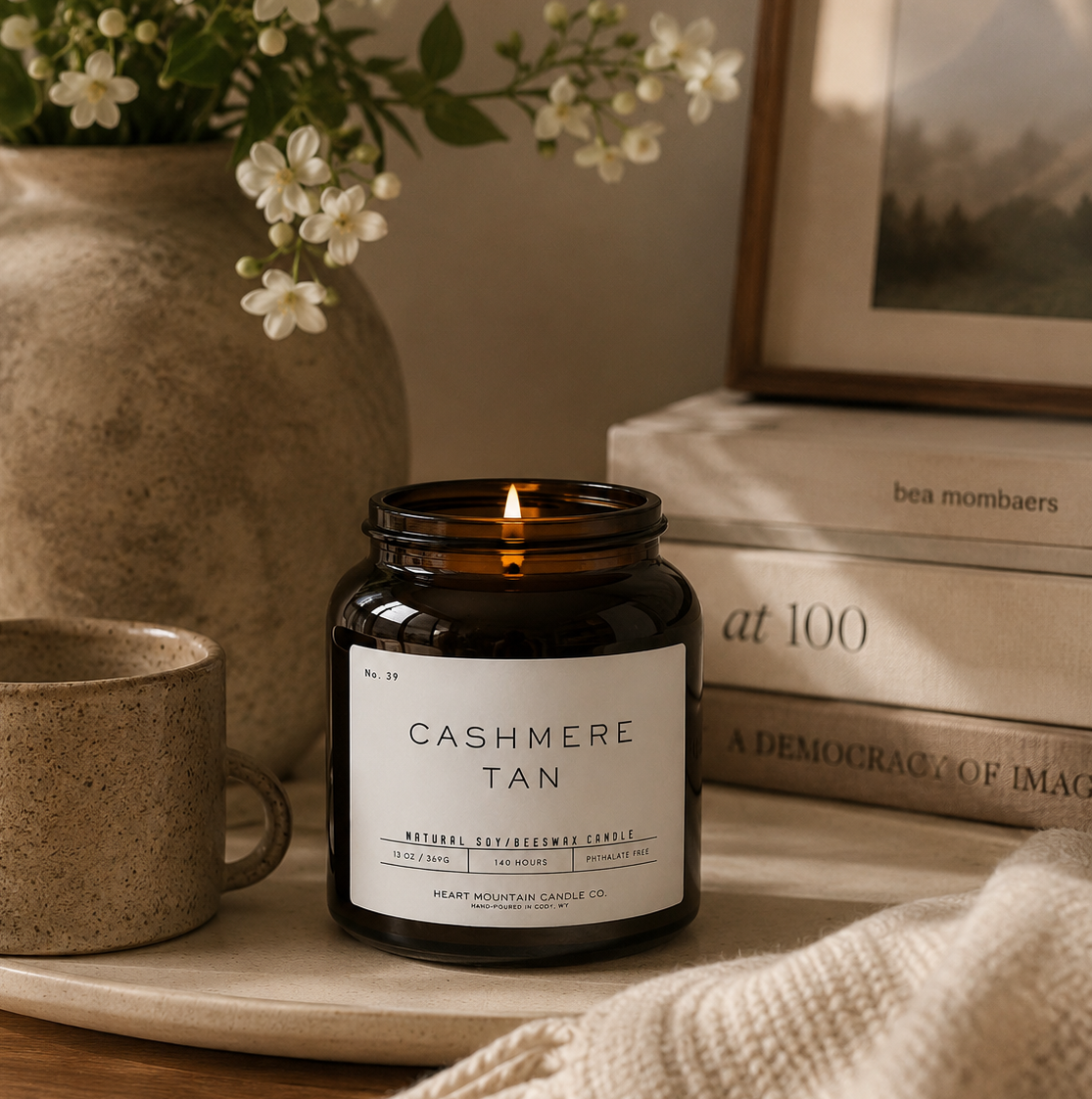 The Cashmere Tan Candle