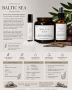 Baltic Sea — Coastal Ozone & Sea Salt Candle Collection