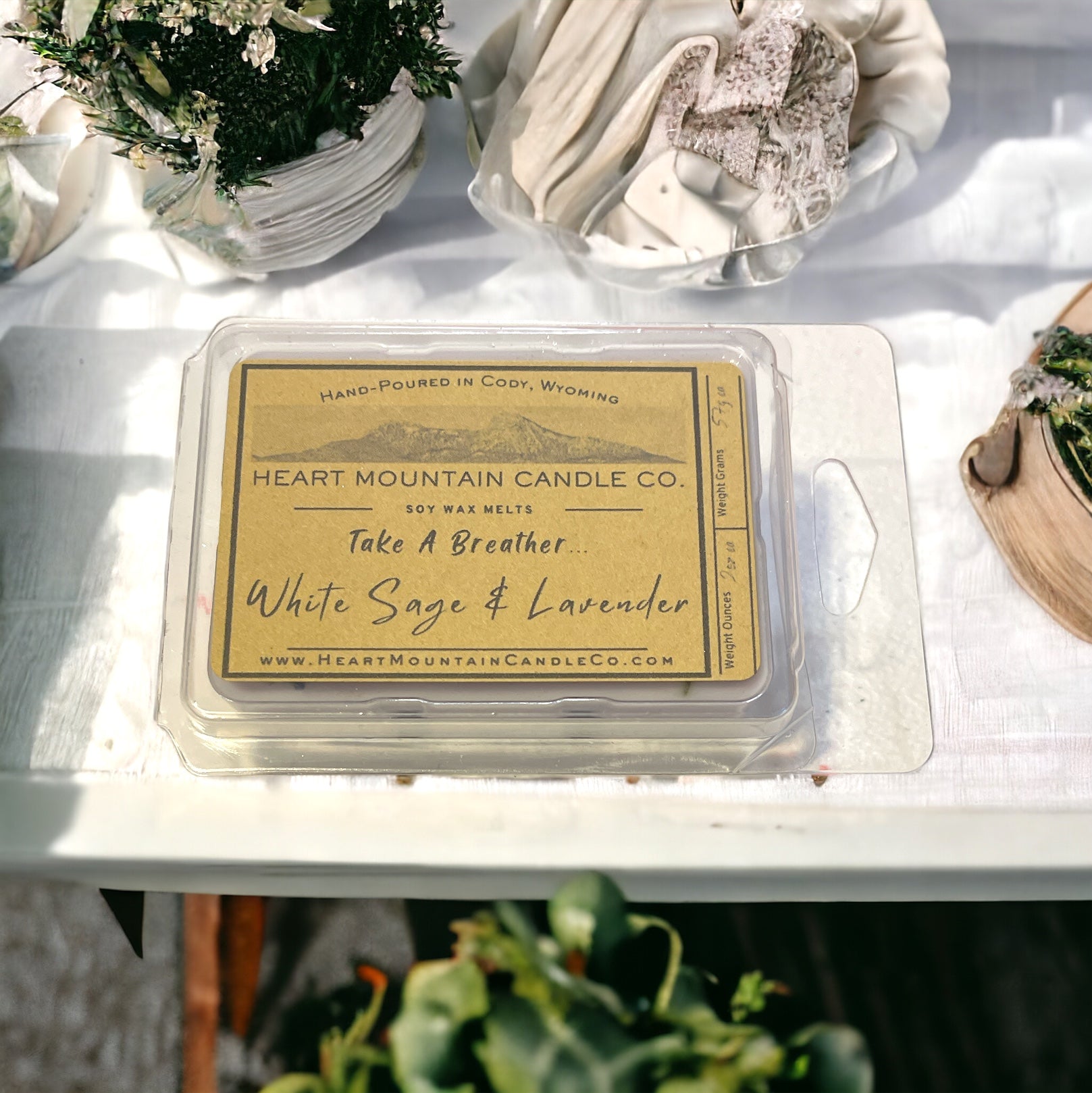 Take A Breather...White Sage and Lavender Wax Melts