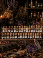 Mini Apothecary Spell Bottles