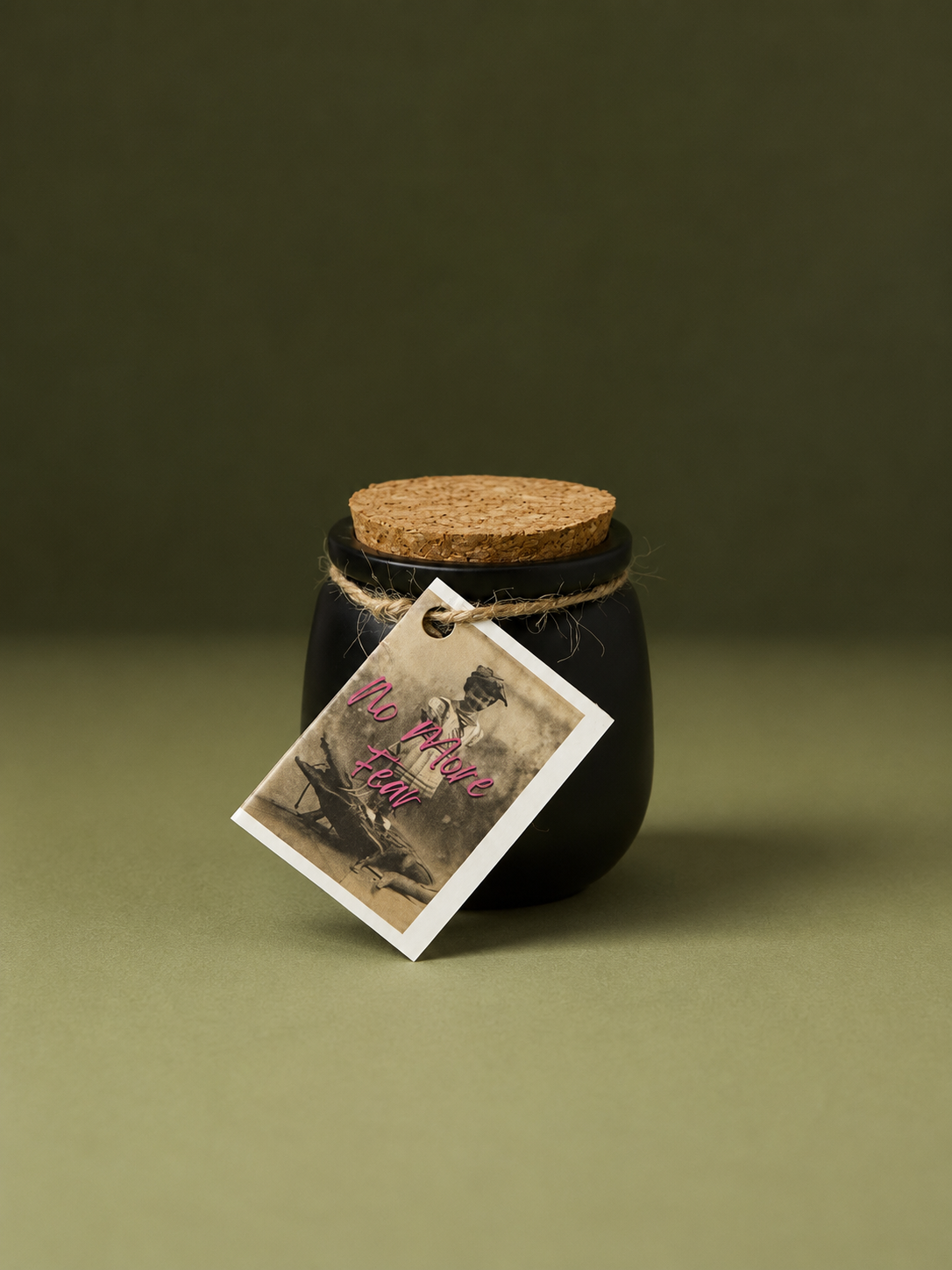 No More Fear Cauldron Candle