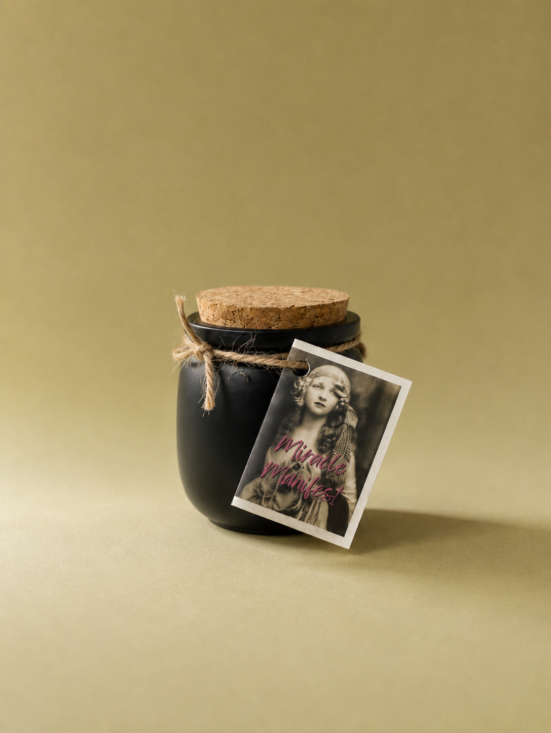 Miracle Manifest Cauldron Candle