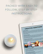 Candle Making 101 Ebook — Beginner's Guide to Candle Making (Digital Download)