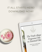 Fragrance Oils vs Essential Oils Ebook — Candle Making Guide (Digital Download)