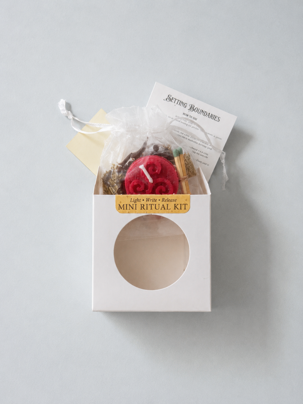 Setting Boundaries Mini Ritual Kit