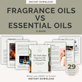 Fragrance Oils vs Essential Oils Ebook — Candle Making Guide (Digital Download)