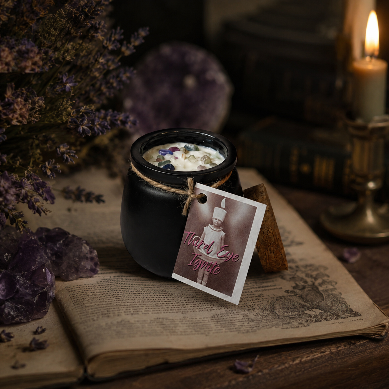 Third Eye Ignite Cauldron Candle