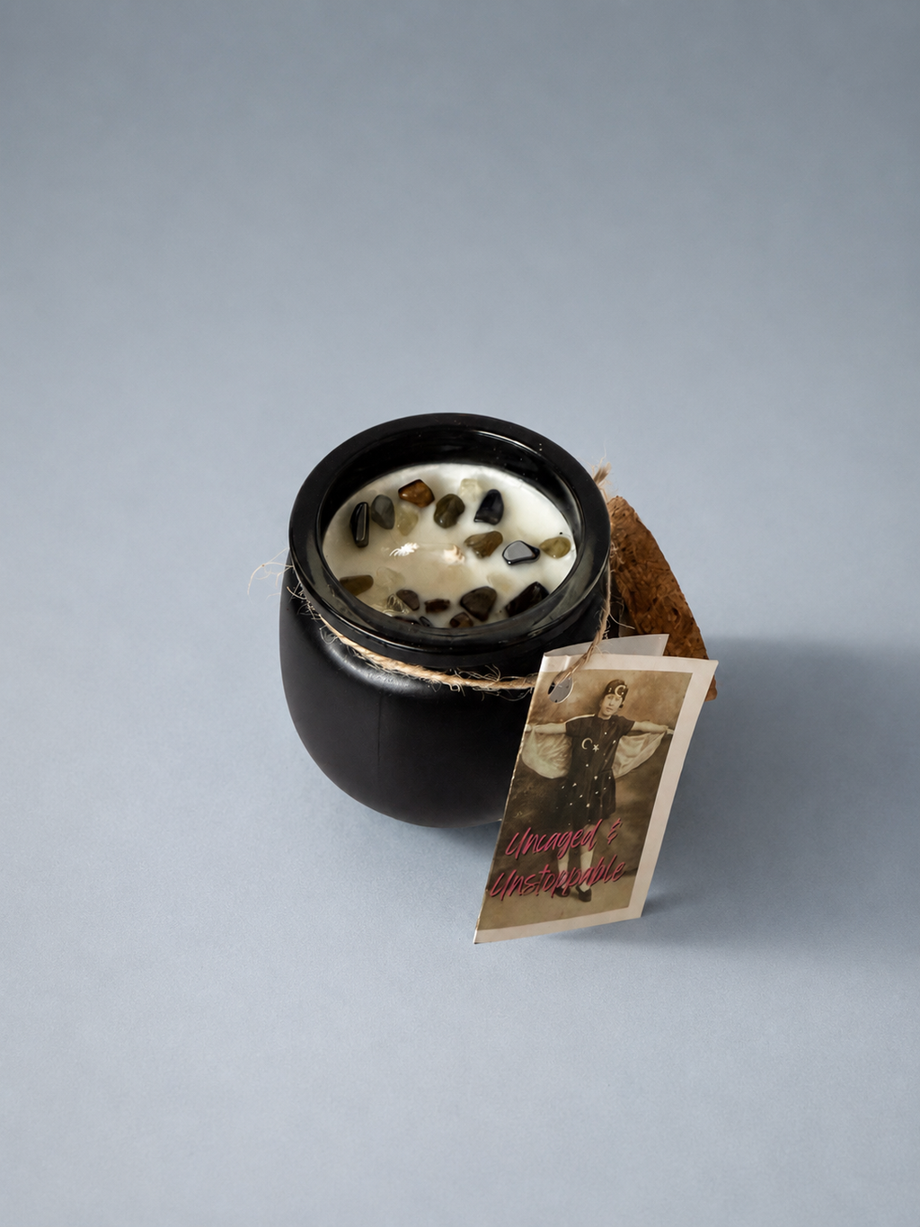 Uncaged and Unstoppable Cauldron Candle