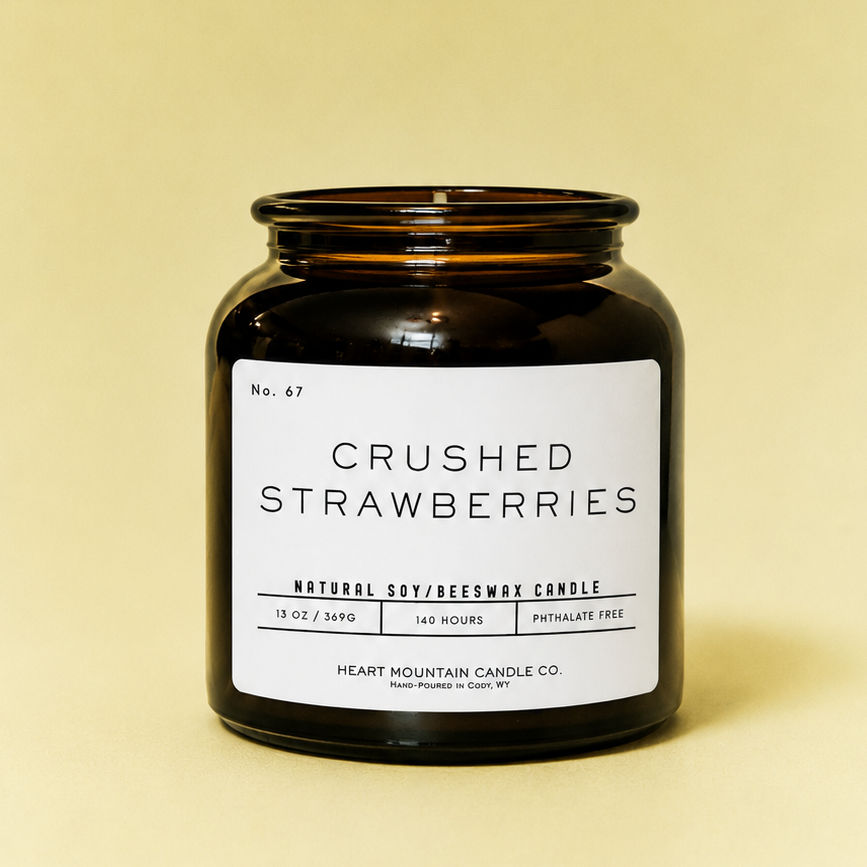 The Crushed Strawberries Candle