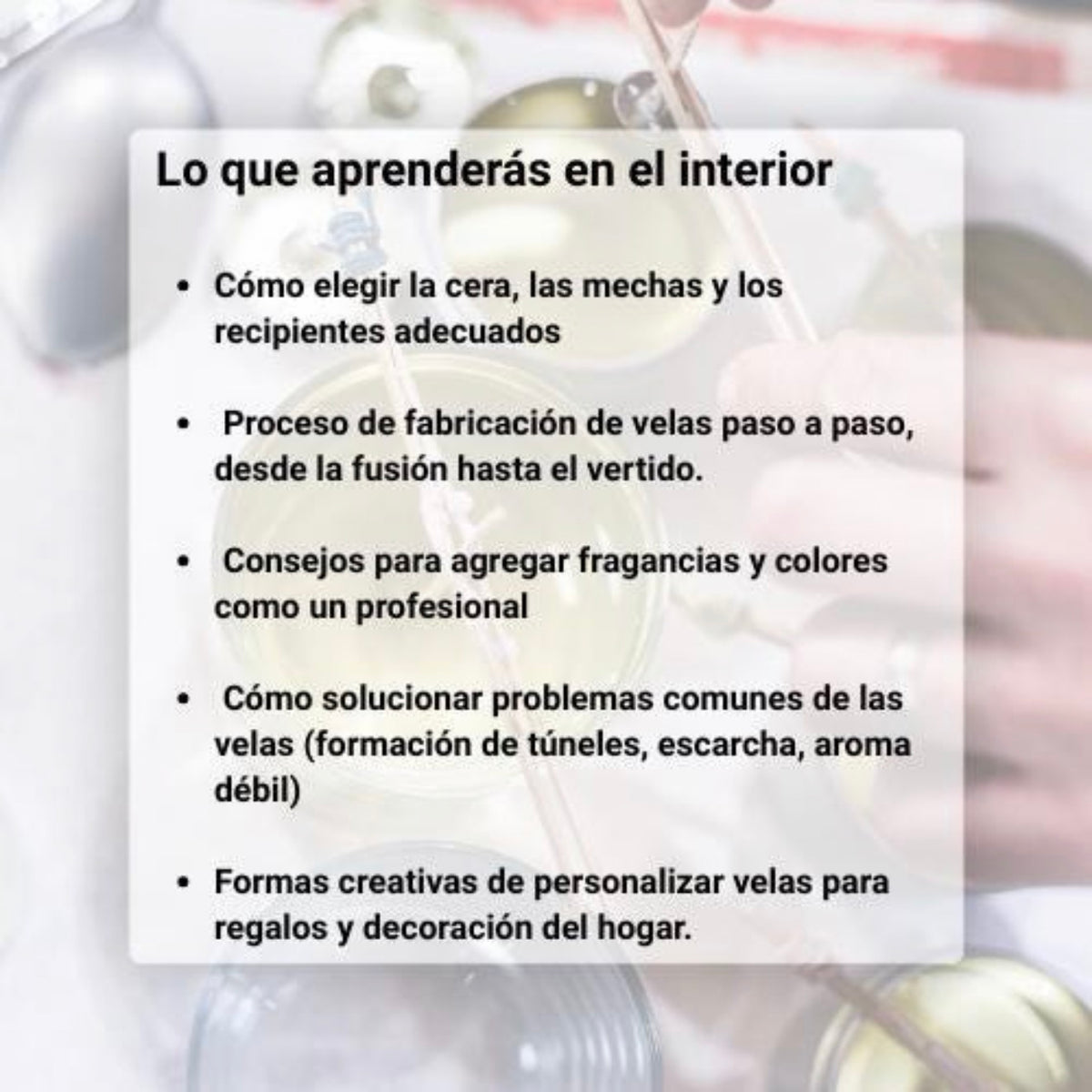 Candle Making 101 Ebook (Spanish Edition) — Beginner's Guide, en Español (Digital Download)