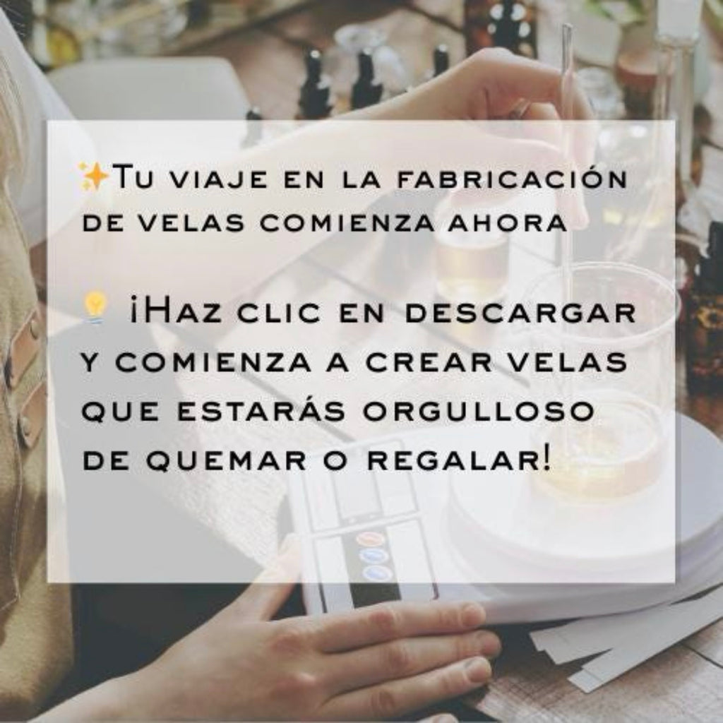 Candle Making 101 Ebook (Spanish Edition) — Beginner's Guide, en Español (Digital Download)