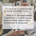 Candle Making 101 Ebook (Spanish Edition) — Beginner's Guide, en Español (Digital Download)