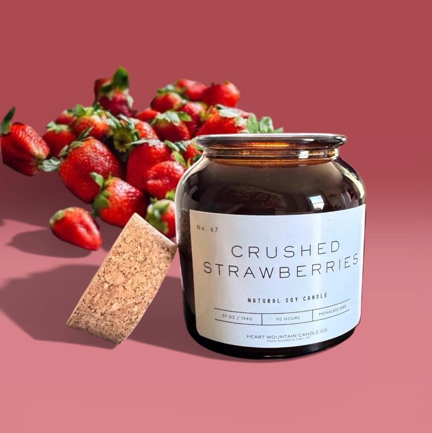 Strawberry vanilla candle fresh strawberry candle creamy vanilla fragrance candle luxury soy candle clean burning non-toxic candle sweet fruit candle scent dessert inspired candle handmade soy candle luxury home fragrance candle birthday gift candle housewarming gift candle mothers day gift candle valentines gift candle christmas gift candle wedding gift candle hostess gift candle self-care candle gift