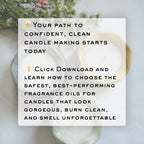 How to Make Candles Ebook DIY Candle Making Fragrance Oils Essential Oils Candle Making Guide Candle Safety Course Instant Download
