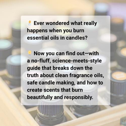 Fragrance oils vs essential oils candle making guide ebook candle scent education ebook fragrance oil candle making guide essential oil candle making tutorial candle fragrance guide digital download candle making ebook candle scent blending education candle maker training guide learn candle fragrance oils candle fragrance safety guide candle making business education candle scent guide for beginners candle making instruction ebook