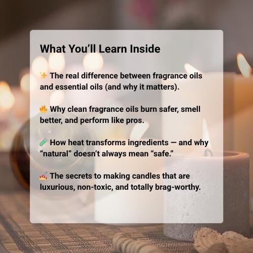 Fragrance oils vs essential oils candle making ebook candle scent education guide fragrance oil candle tutorial essential oil candle guide candle fragrance learning ebook digital download candle making education candle scent blending guide candle fragrance safety guide candle maker training course candle making instruction book candle scent guide for beginners candle business education