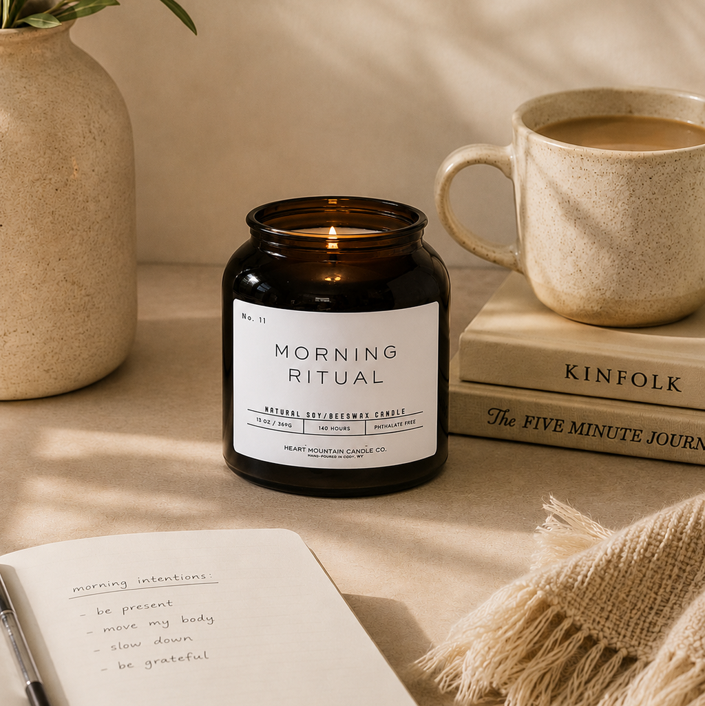 The Morning Ritual Candle