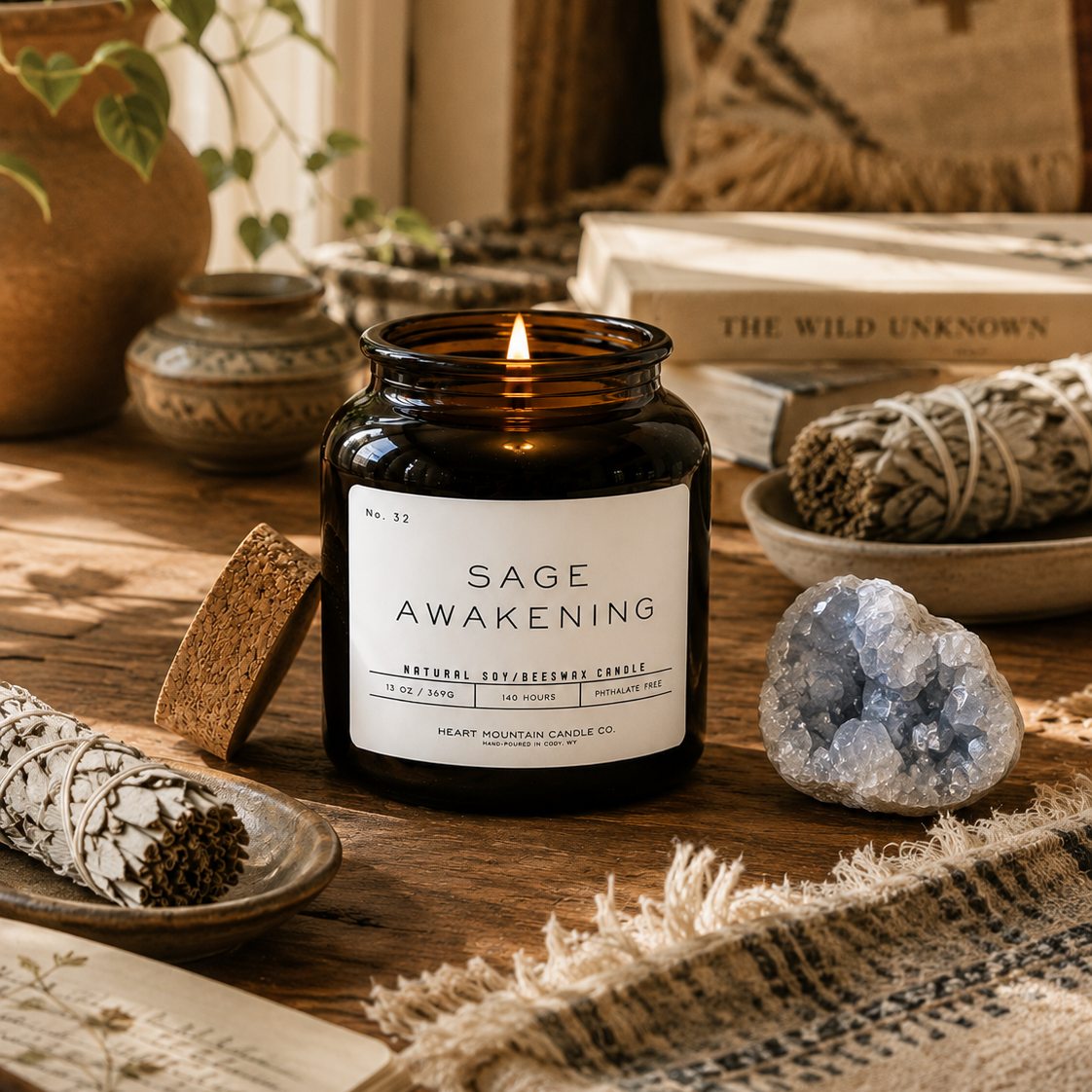 The Sage Awakening Candle