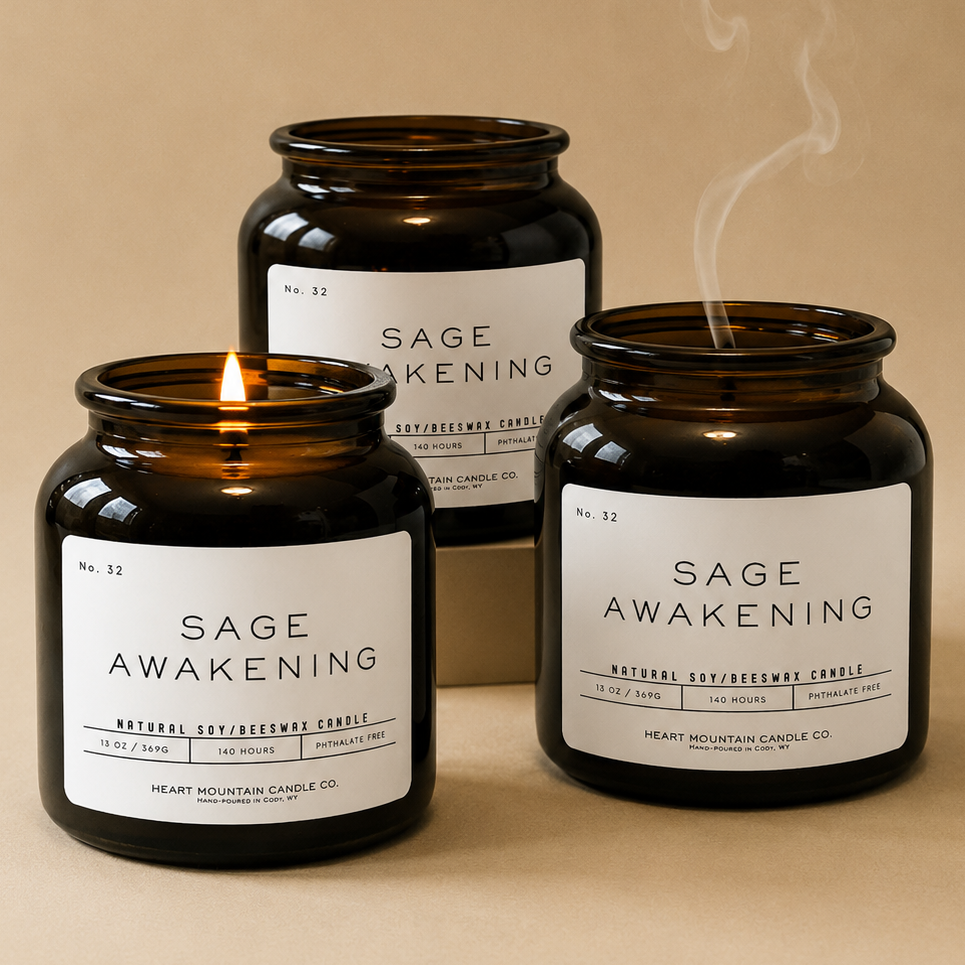The Sage Awakening Candle
