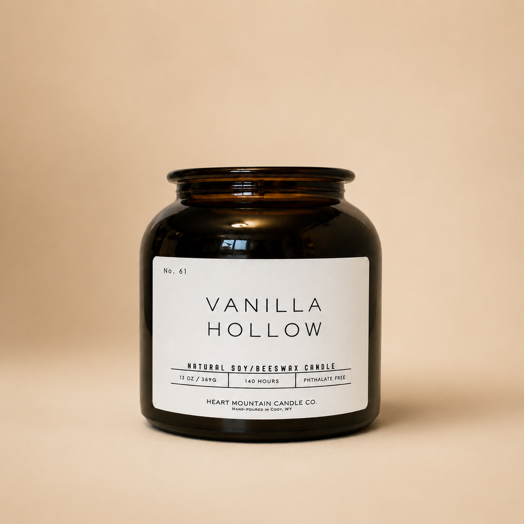 The Vanilla Hollow Candle
