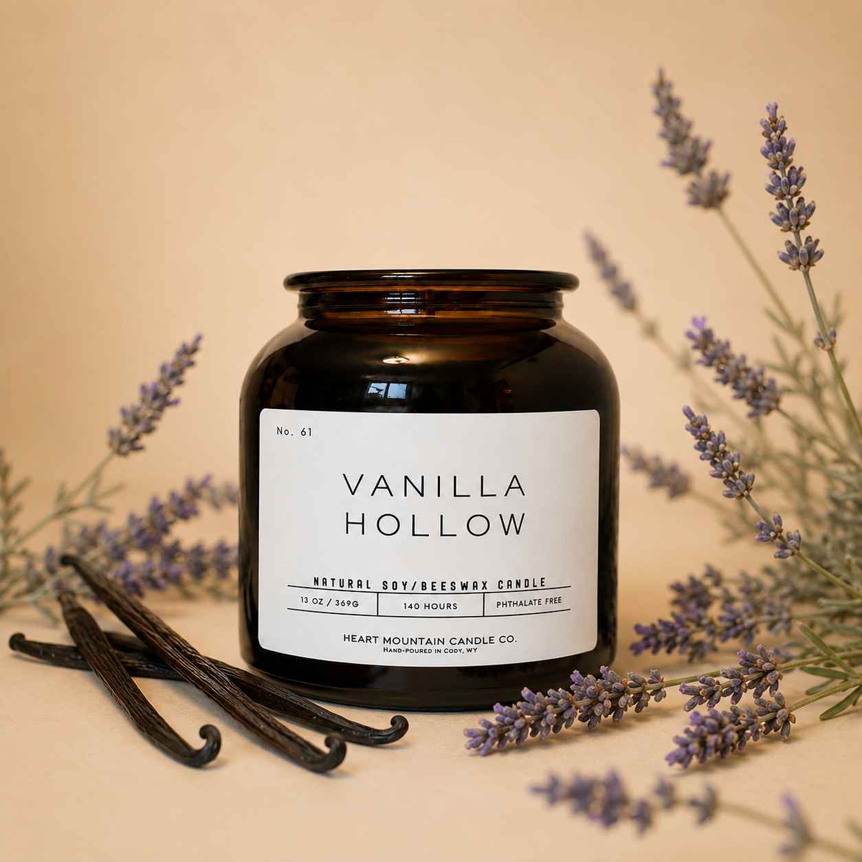 The Vanilla Hollow Candle