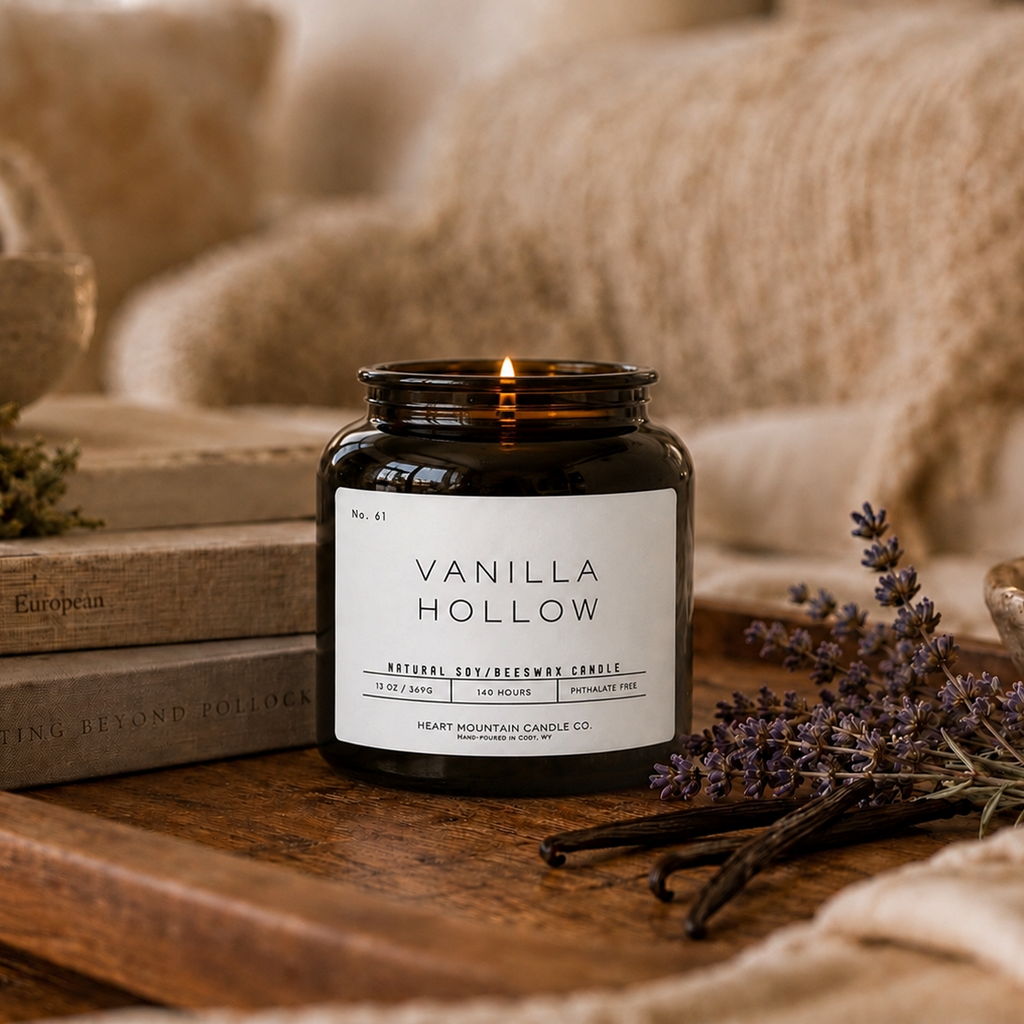 The Vanilla Hollow Candle