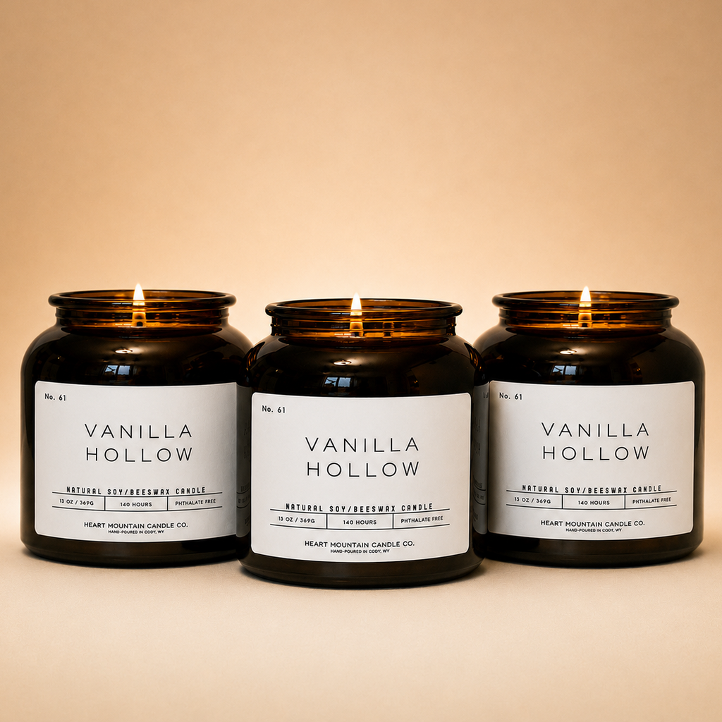 The Vanilla Hollow Candle